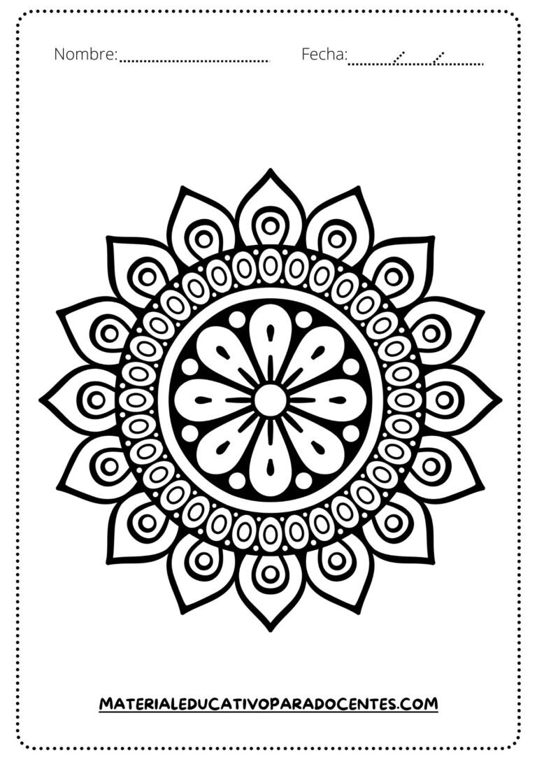 Mandala Info.pdf 📒Mandalas imprimibles para niños descarga en PDF
